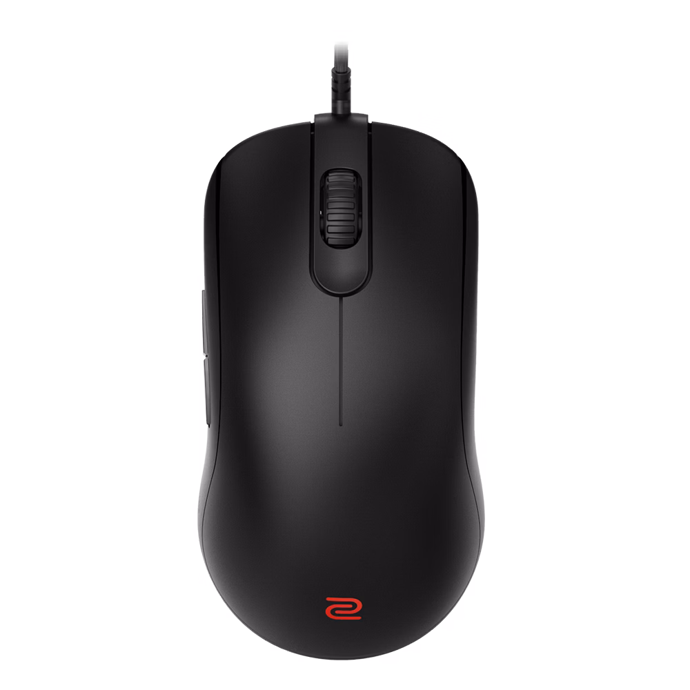 BenQ Zowie FK1-C mouse in Black, top view