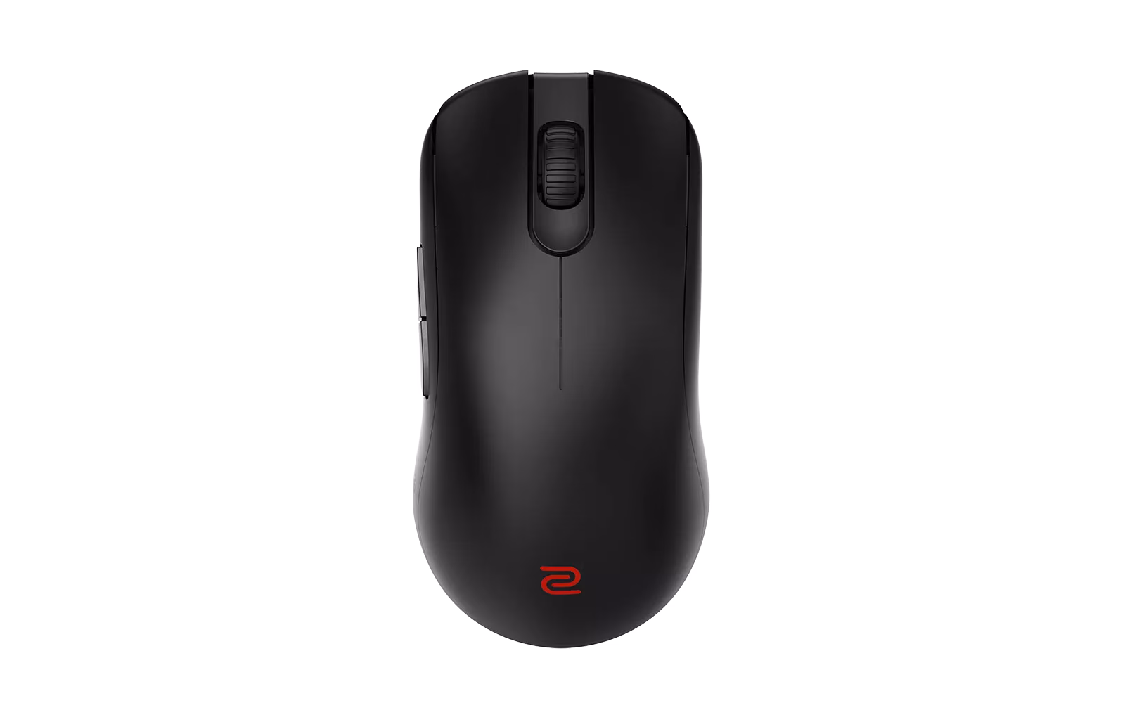 BenQ Zowie FK2-DW mouse in Black, top view