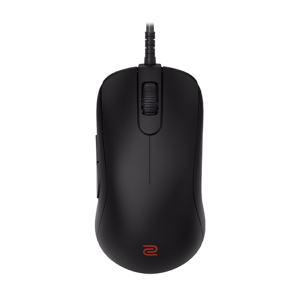 BenQ Zowie S1-C mouse in Black, top view