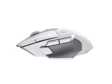 Logitech G502 X LIGHTSPEED mouse in White, left side