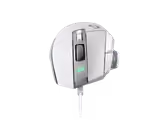 Logitech G502 X mouse in White, front view