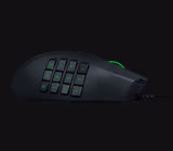 Razer Naga Left-handed Edition mouse in Black, right side
