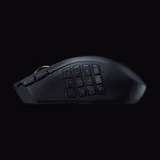 Razer Naga V2 HyperSpeed mouse in Black, left side