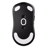 Scyrox V6 mouse in Black, underside