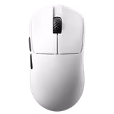 Scyrox V6 mouse in White, top view