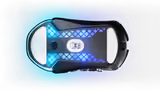 SteelSeries Aerox 9 Wireless mouse in Black, underside