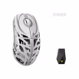 WLMOUSE Strider mouse in White, left side